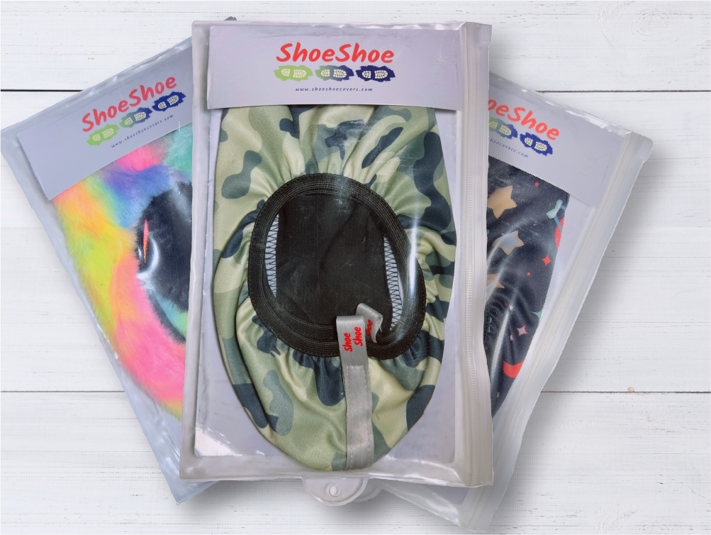 Gifting shoe covers to friends