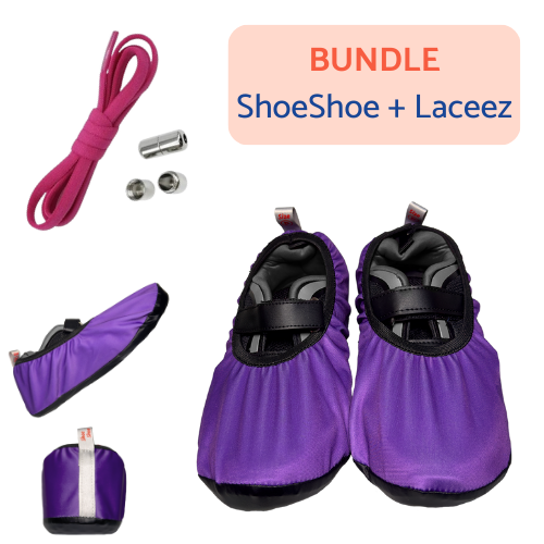 Royal Purple and Pink Laceez
