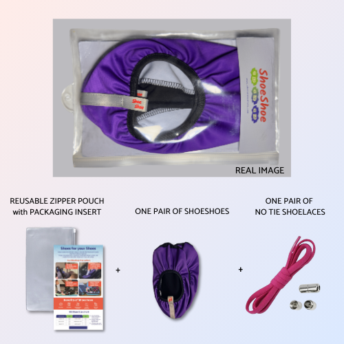 Royal Purple and Pink Laceez