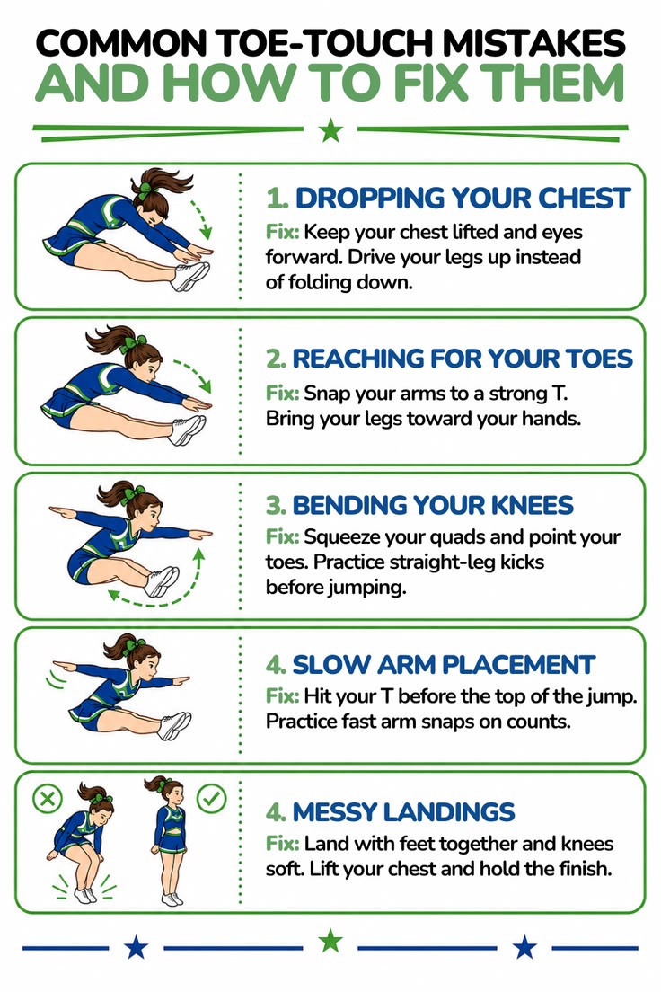 Common Toe-Touch Mistakes